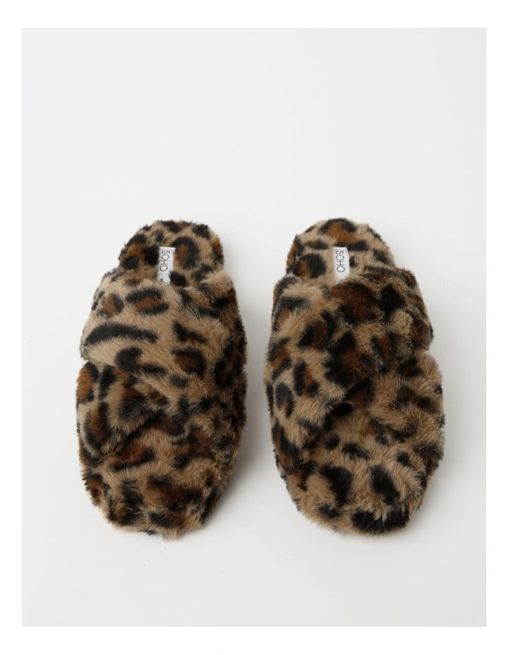 Alessi Slipper in Leopard