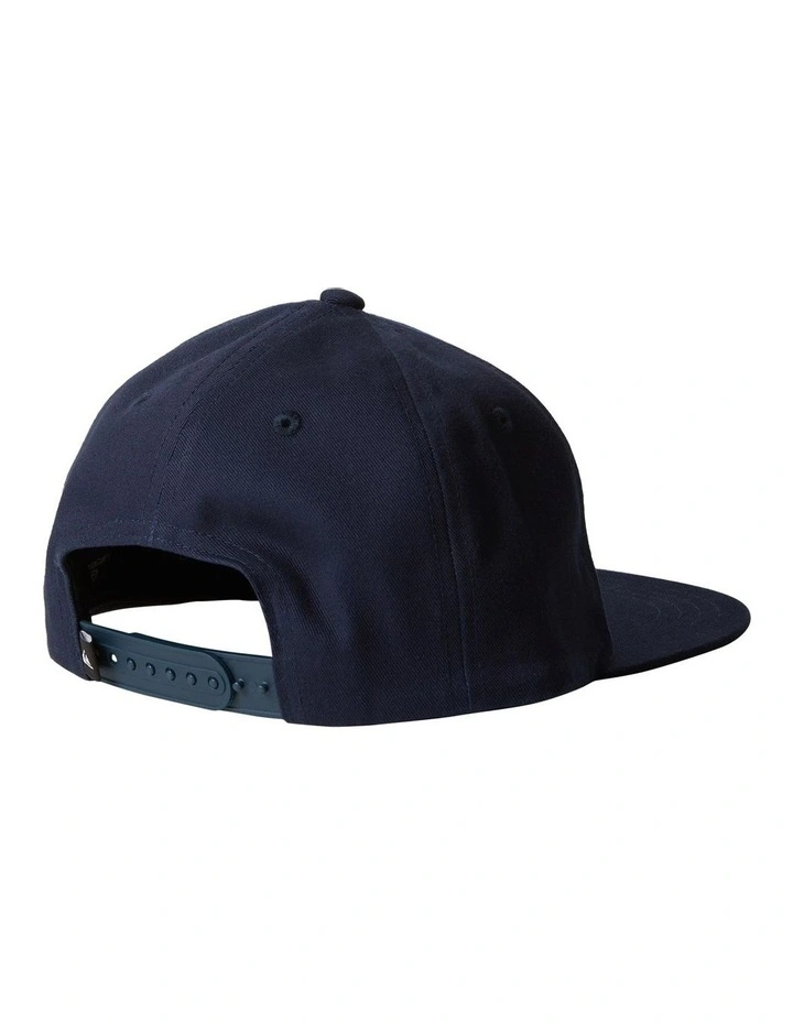 Basic Snapback Cap in Monaco Blue