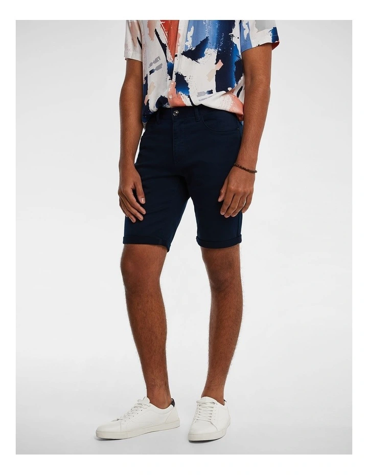 Herston Chino Short in Petrol