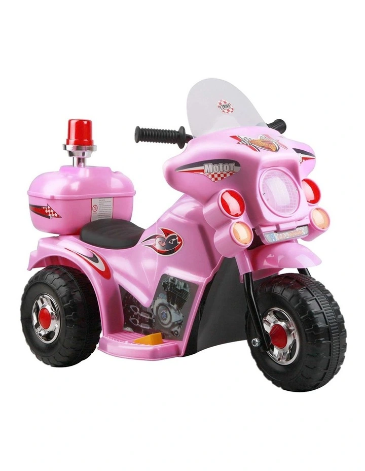 Kids Ride On Motorbike Pink
