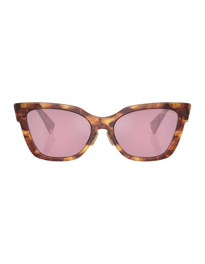 MU 02ZS Sunglasses in Black
