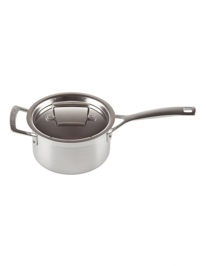 Classic 3-Ply Stainless Steel Saucepan 16cm w/Helper Handle