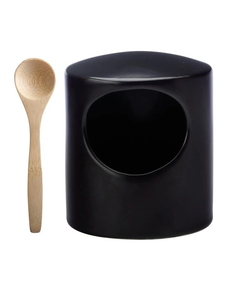 Epicurious Salt Pig in Black