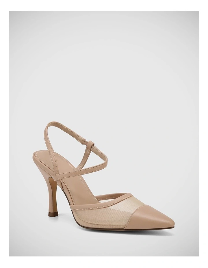 Tanisha Leather Heel in New Flesh