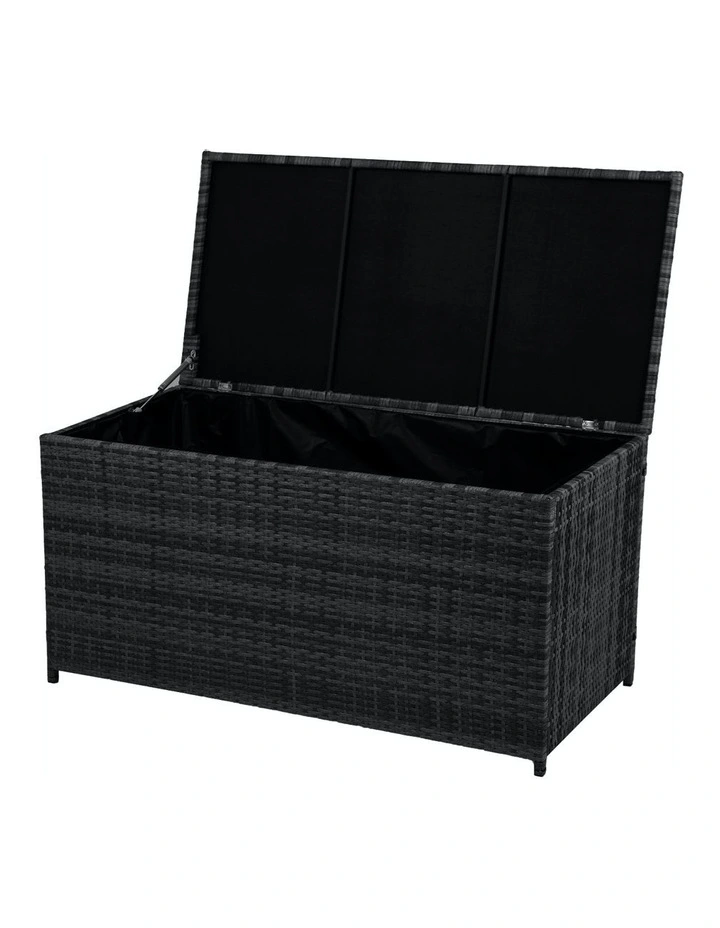 Rattan Storage in Black