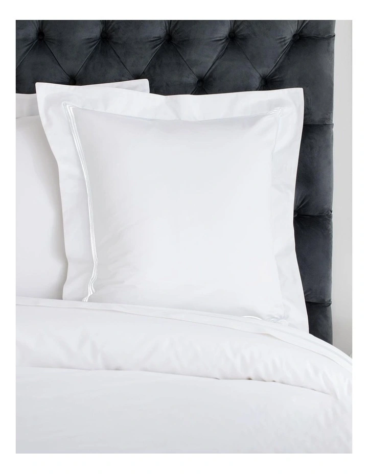 Palais European Pillowcase in White