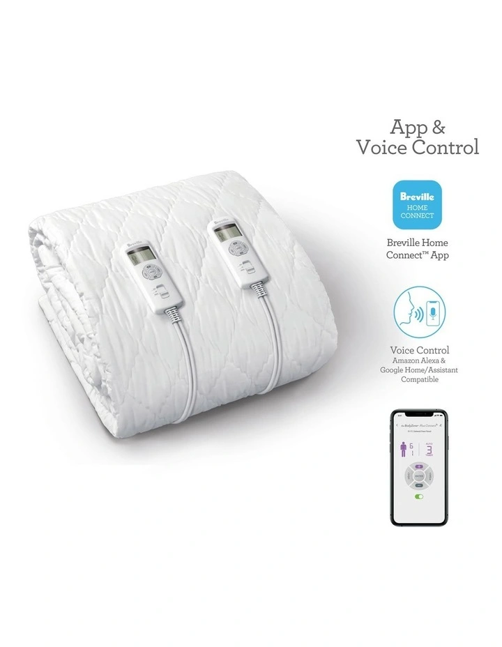 Bodyzone Plus Electric Blanket Home Wifi Connect In White