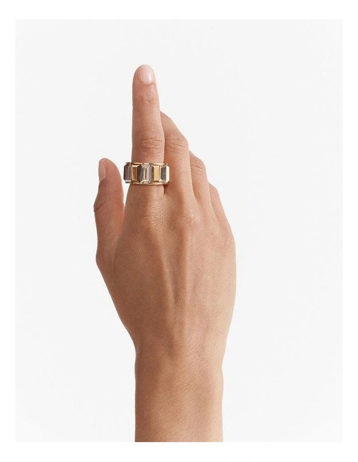 Descent Ring in Gold