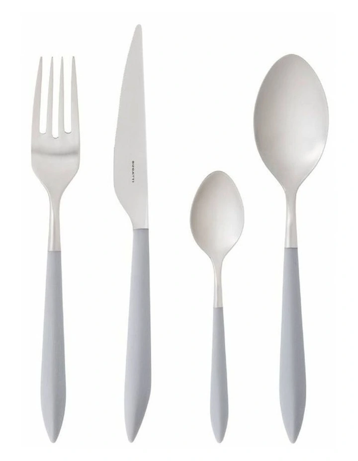 Ares Grey Cutlery 16-Piece Set Grey
