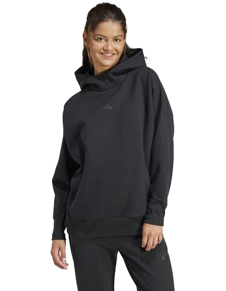 Z.N.E. Winterized Hoodie in Black