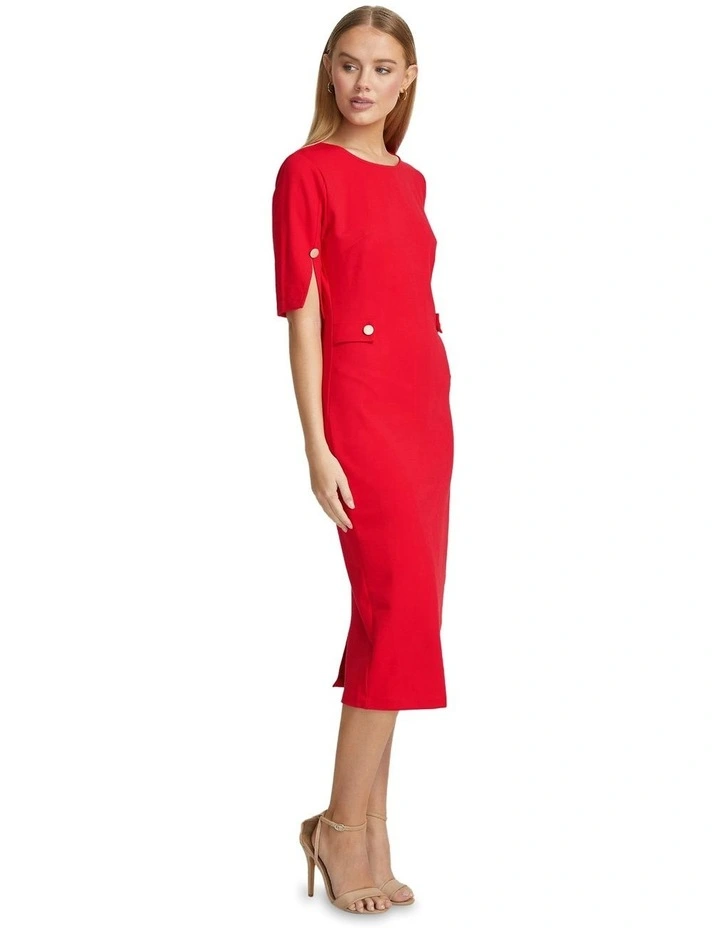 Regina Ponti Dress in Red