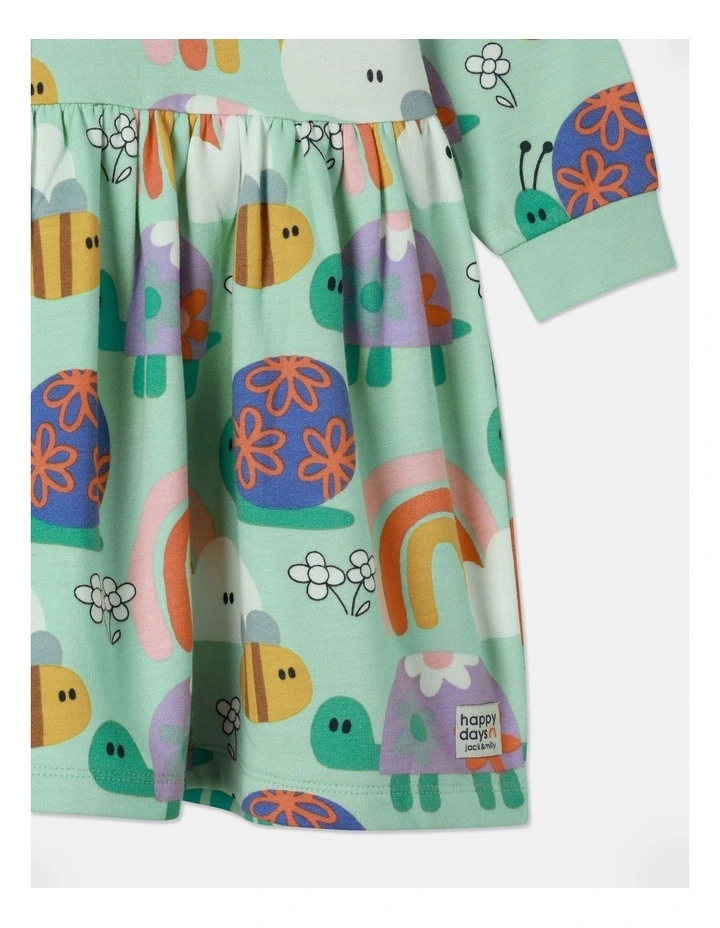Meggie Dress in Light Green