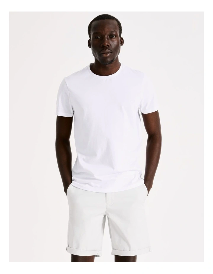 Boston Chino Short in Stone
