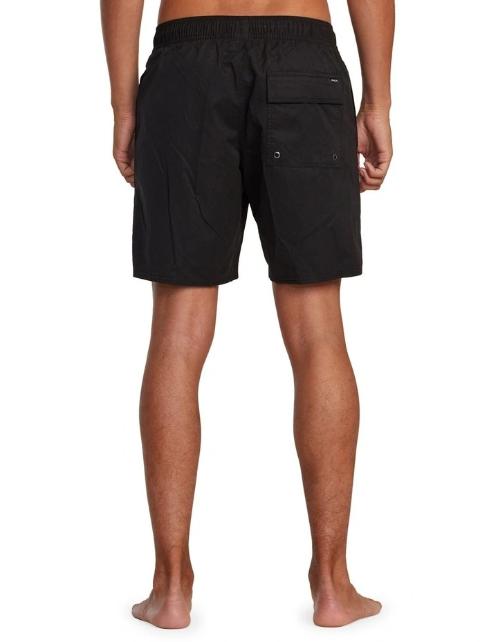 Opposites Elastic Shorts 2 Pack in Black