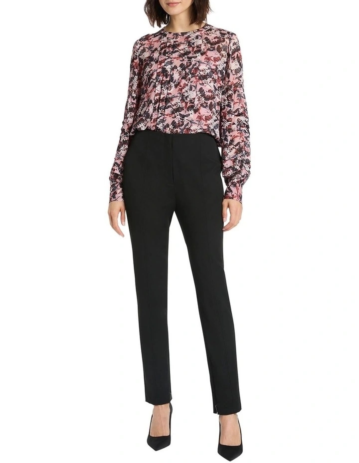 Malo Blouse in Blush Multi