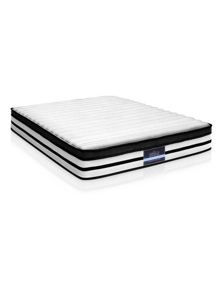 King Euro Top Mattress in White