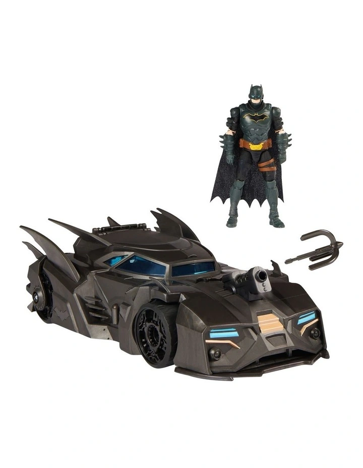 Batman Crusader Batmobile with 4inch Figure in Black