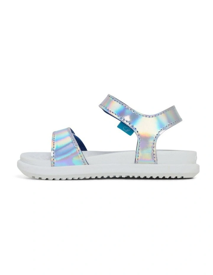Charley Infant Sandals In Pink Hologram