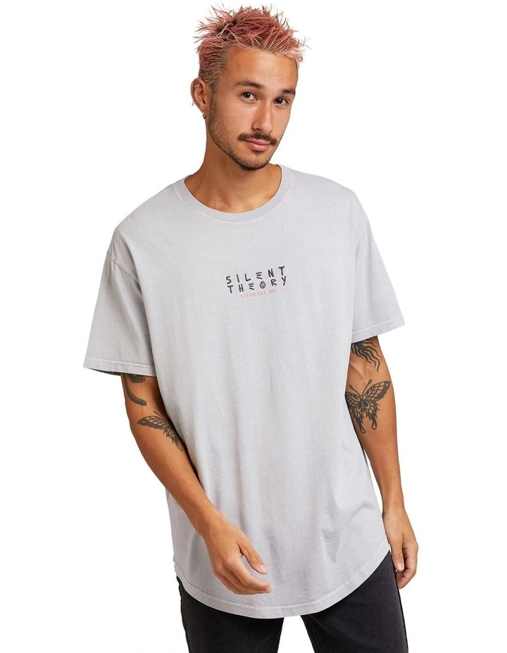Coasting Embro Tee in Grey