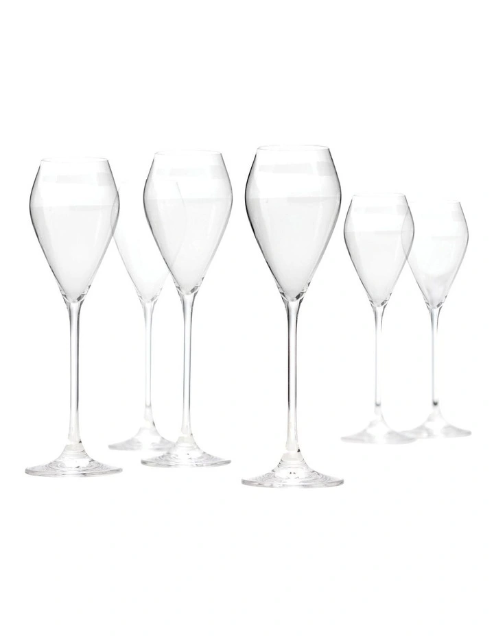 Cuvee Set of 6 230ml Prosecco Glass