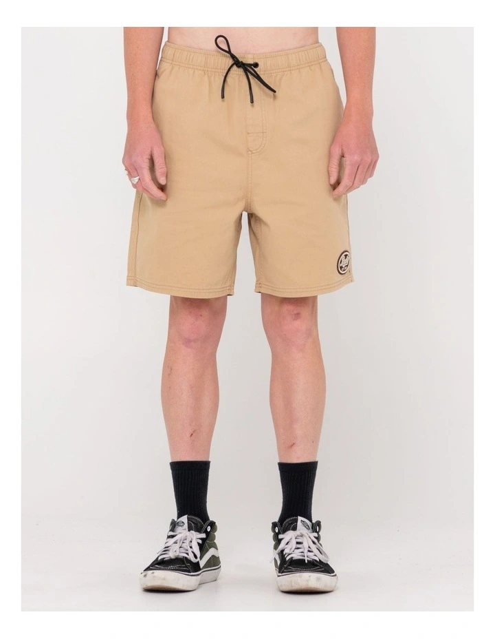 Manila Folder 19 Heritage Elastic Short in Natural