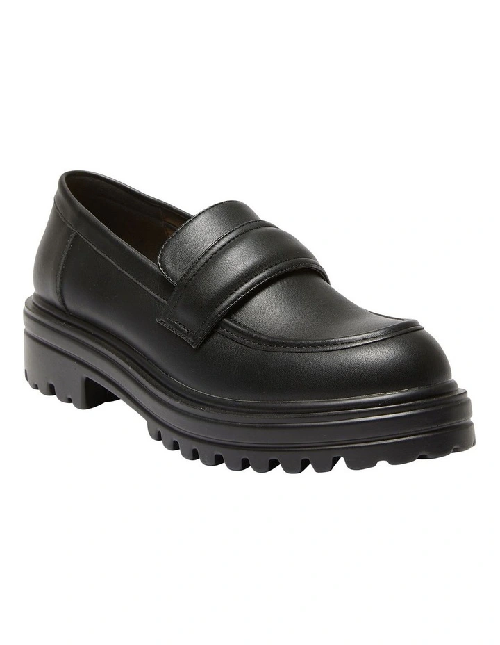 Bandit Flat Loafers in Black