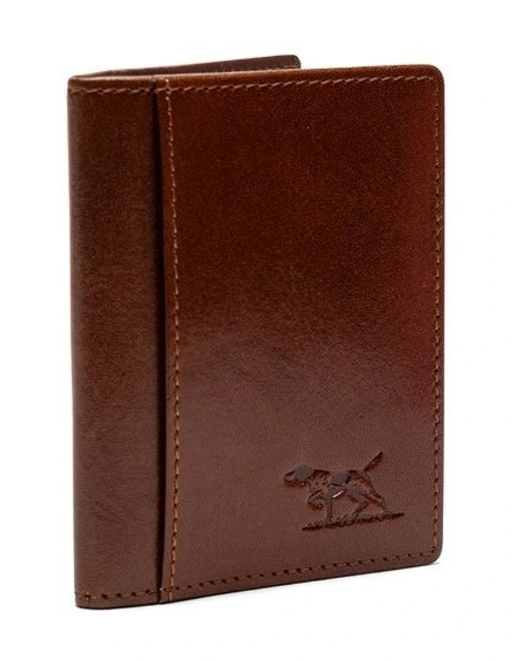 Walton Card Holder in Cognac