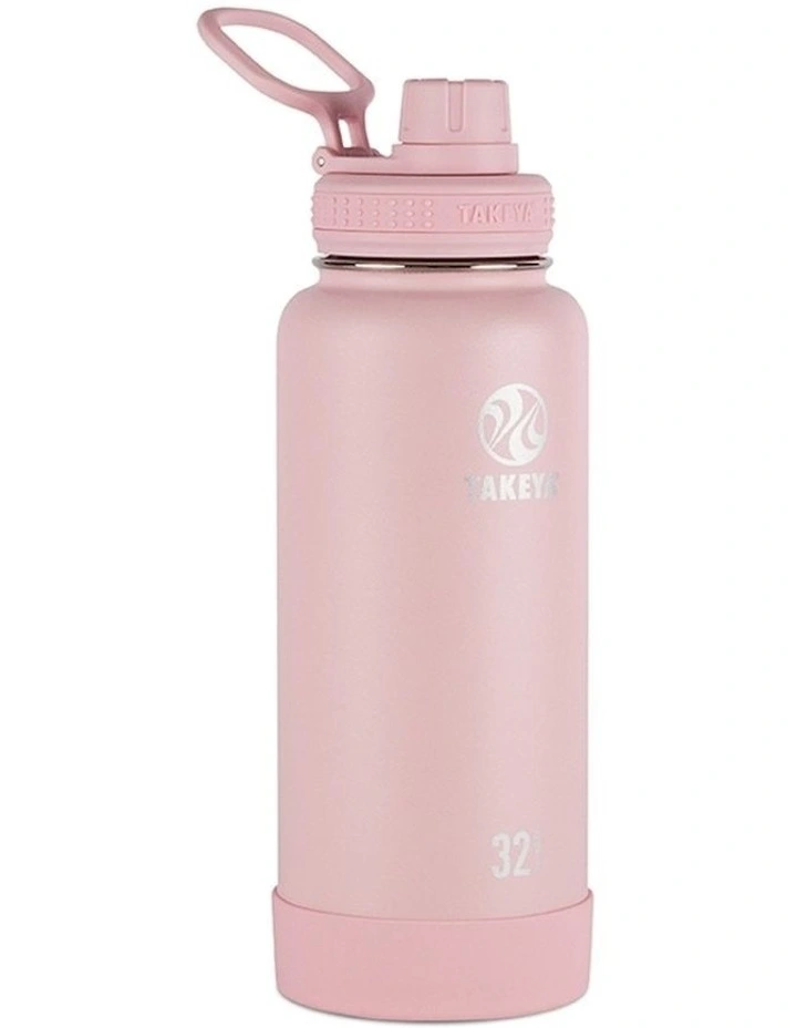Actives Insulated Stainless Steel Bottle 950ml in Blush