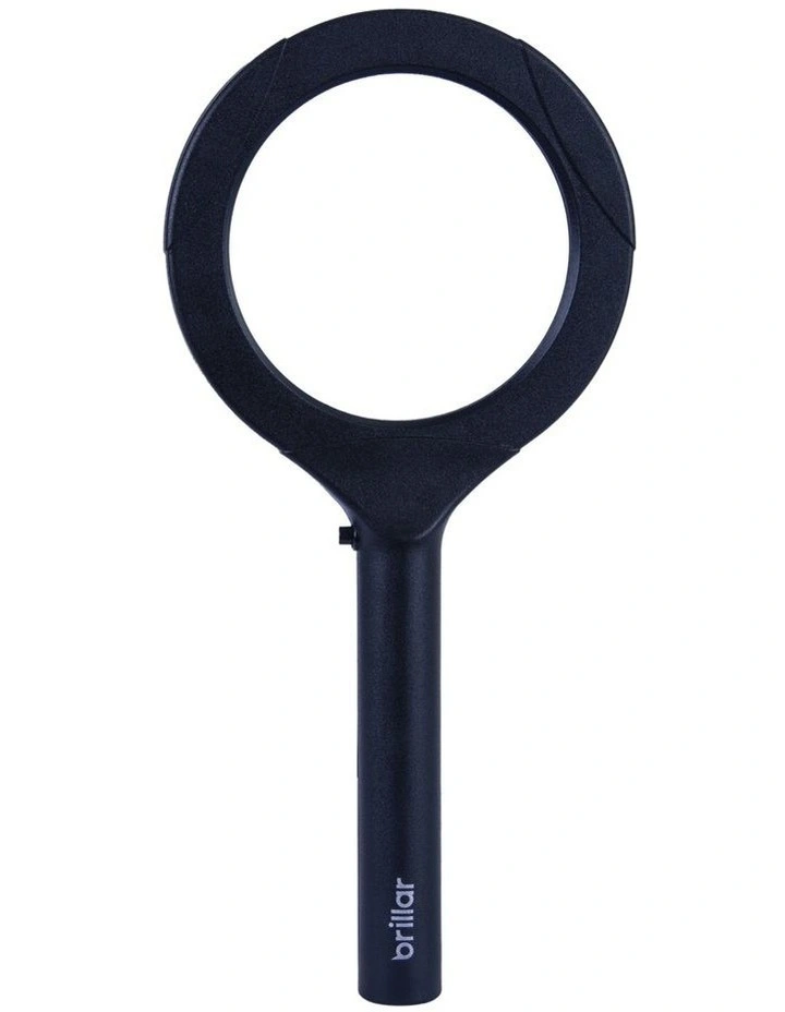 Light Up Magnifying Glass In Black