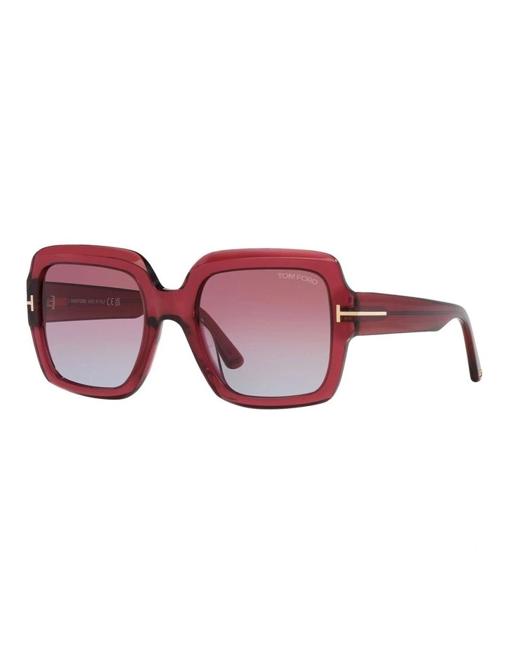 Kaya Sunglasses in Red