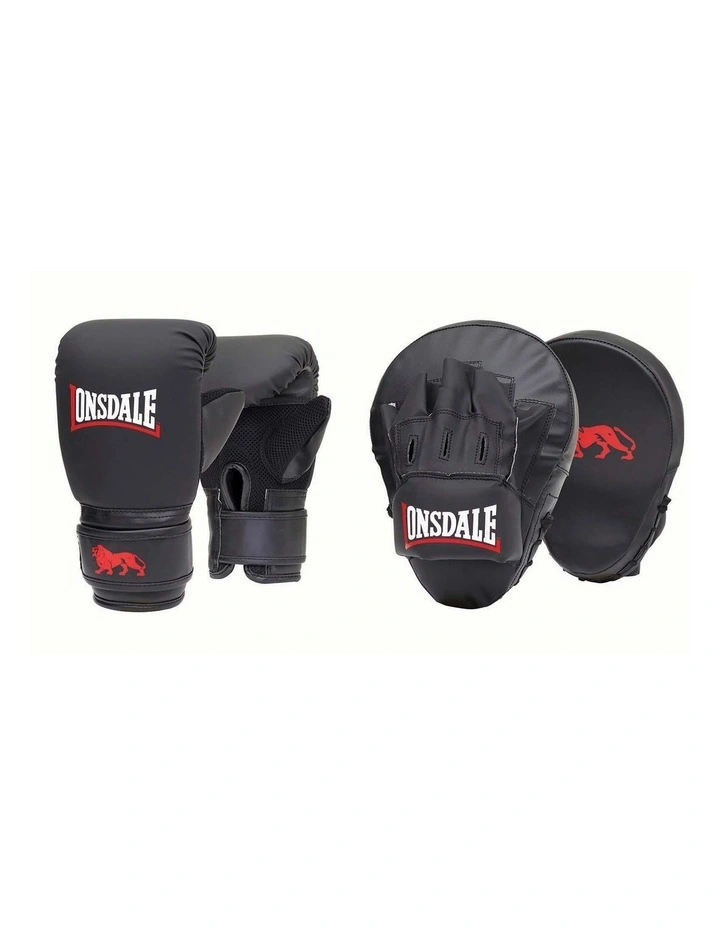 Glove & Mitt Combo L-XL In Black