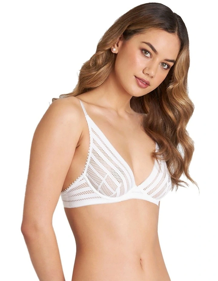 Morning Lola Underwire Bra in White