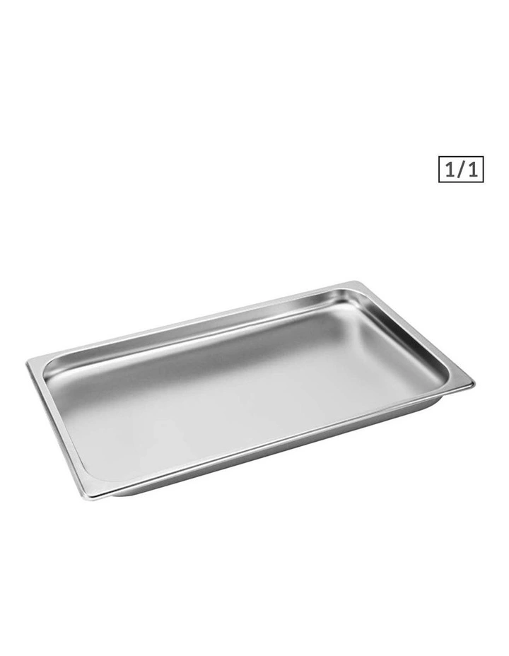 Gastronorm GN Pan Full Deep Stainless Steel Tray in Silver