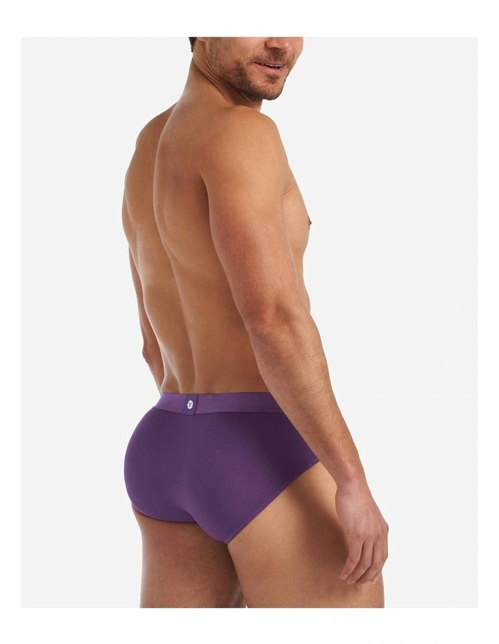 You Bamboo Brief in Bright Violet
