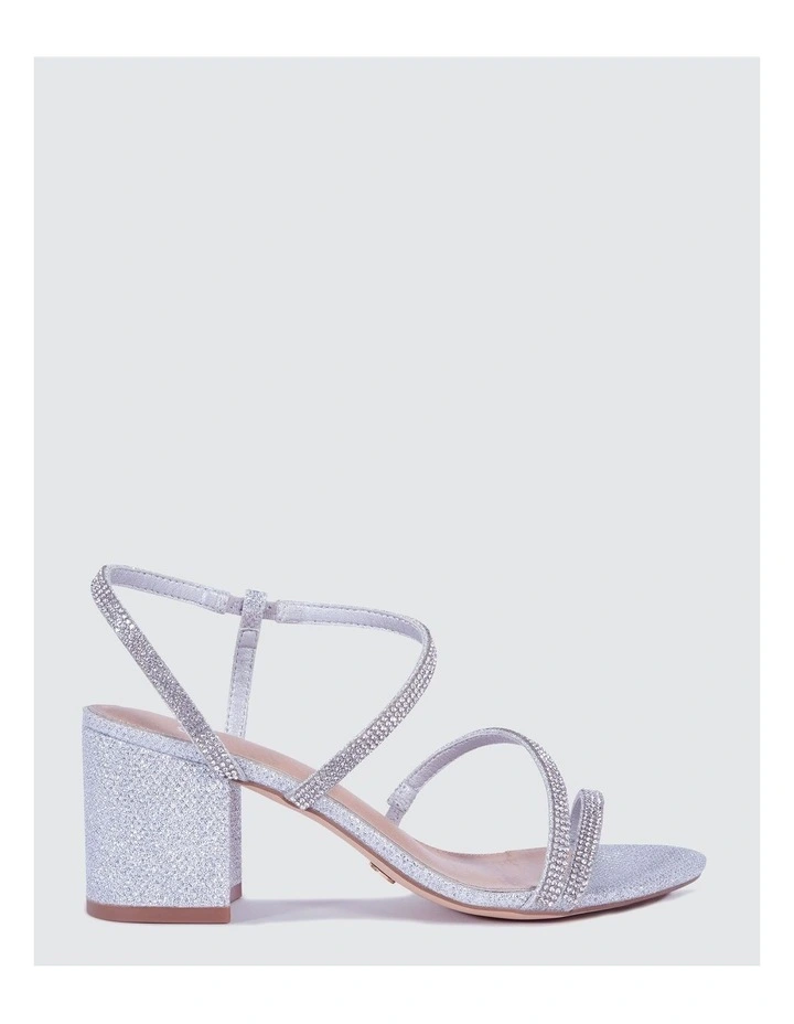 Praise Heels in Silver