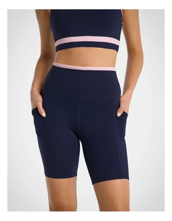 Luxesoft Quad Bike Shorts in Blocked