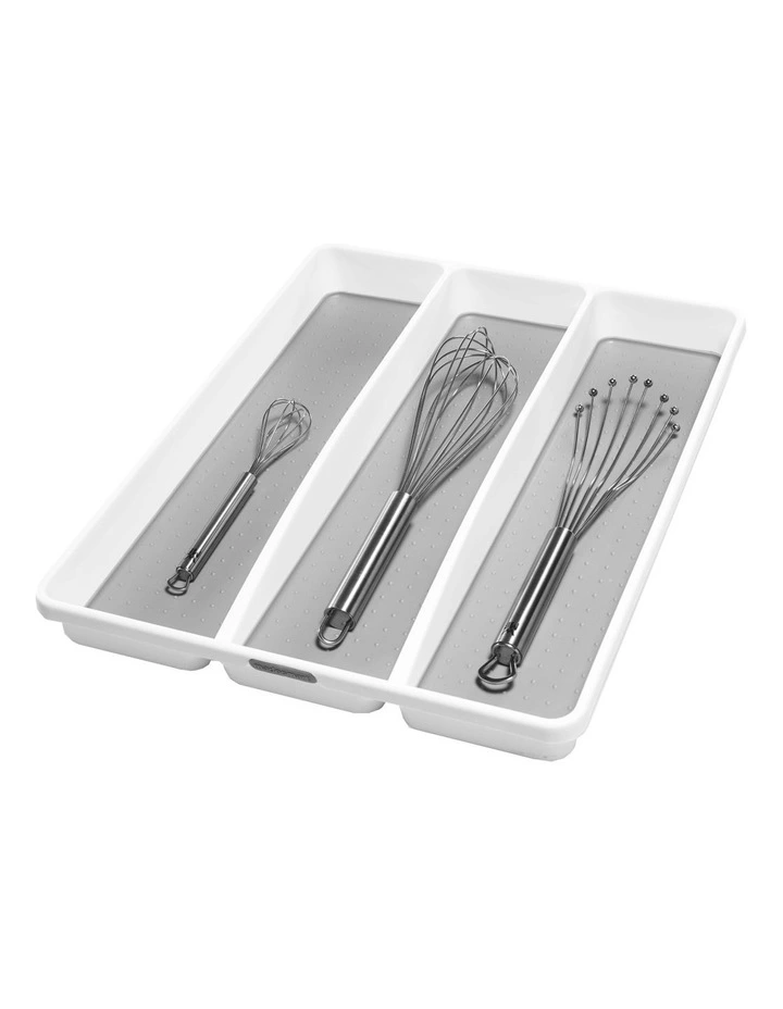 Utensil Tray in White