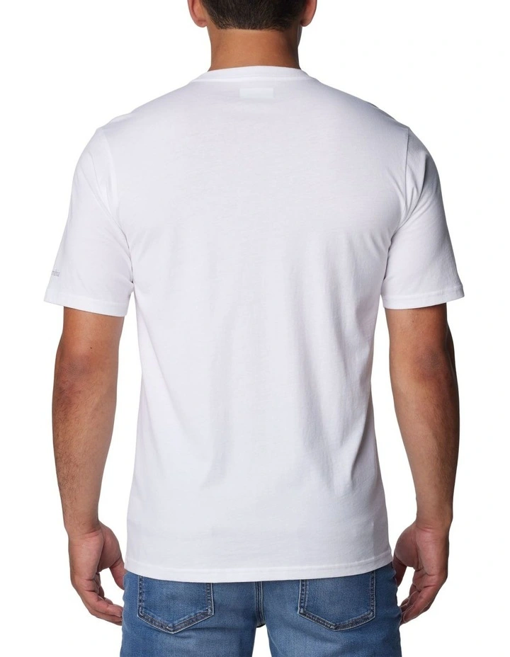 CSC Basic Logo Short Sleeve Tee in White