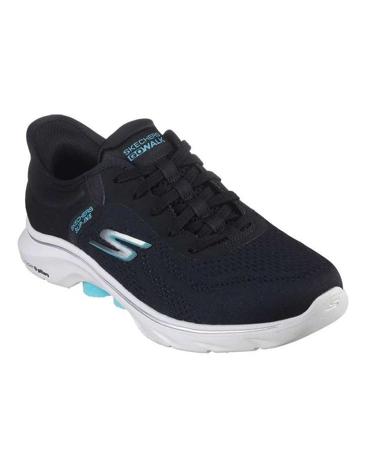 Slip Ins Go walk 7 Valin Sneakers in Black