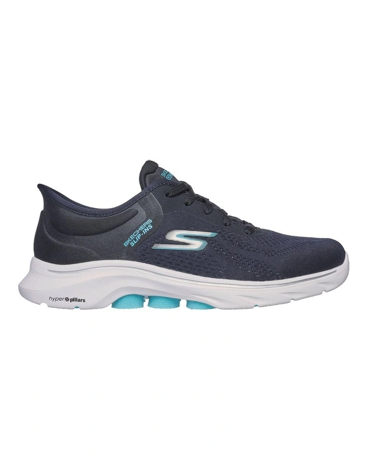 Slip Ins Go walk 7 Valin Sneakers in Black