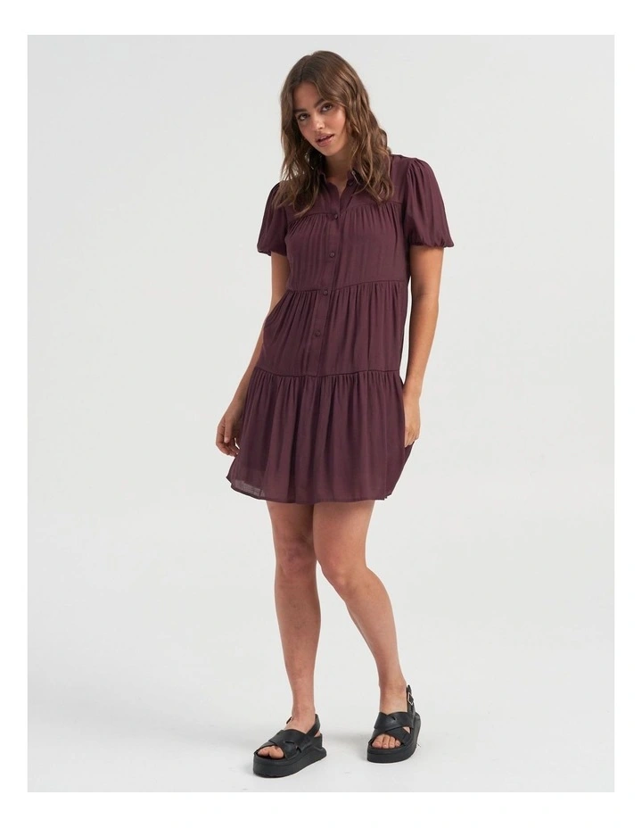 Luisa Short Sleeve Dress in Sassafras