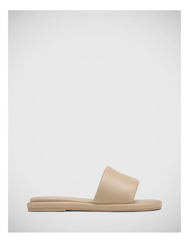 Daya Leather Sandal in Porcelain