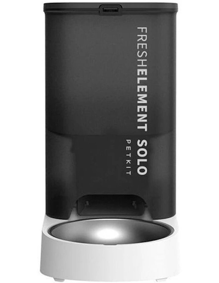 Fresh Element Solo Smart Pet Feeder Bowl 32cm/3 L in Dark Grey