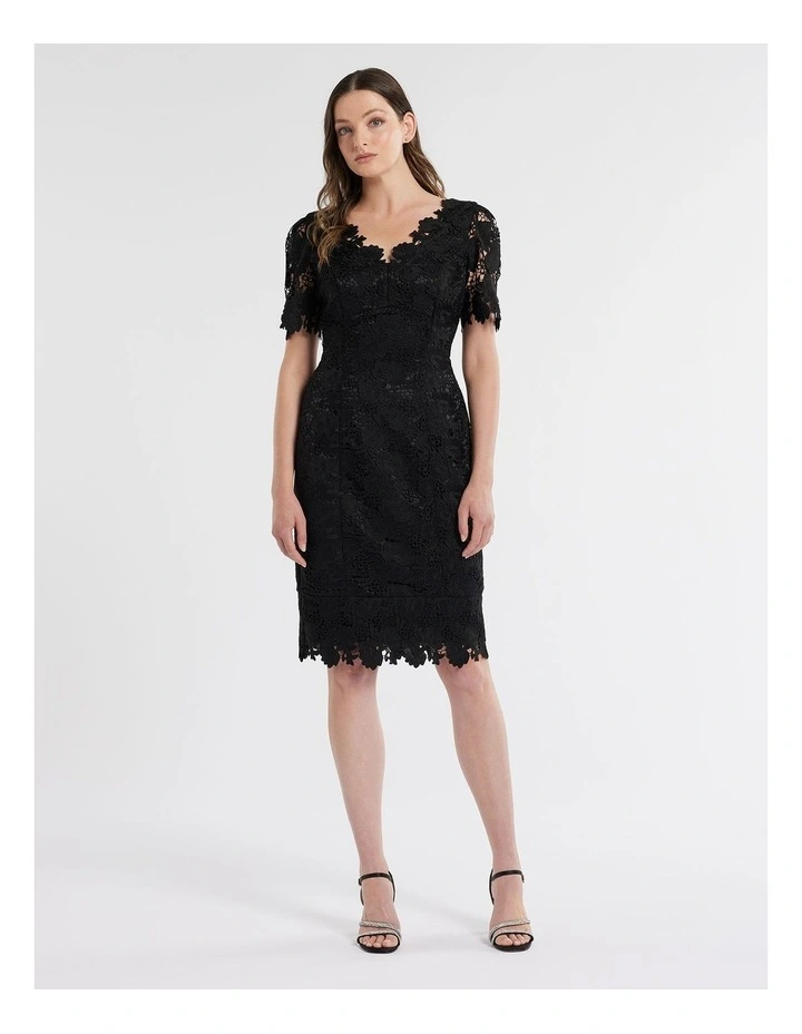 Lady Trina Dress in Black