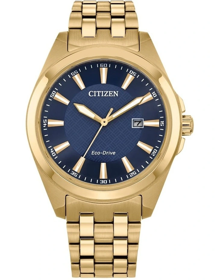 Dress Eco-Drive Stainless Steel Watch in Gold