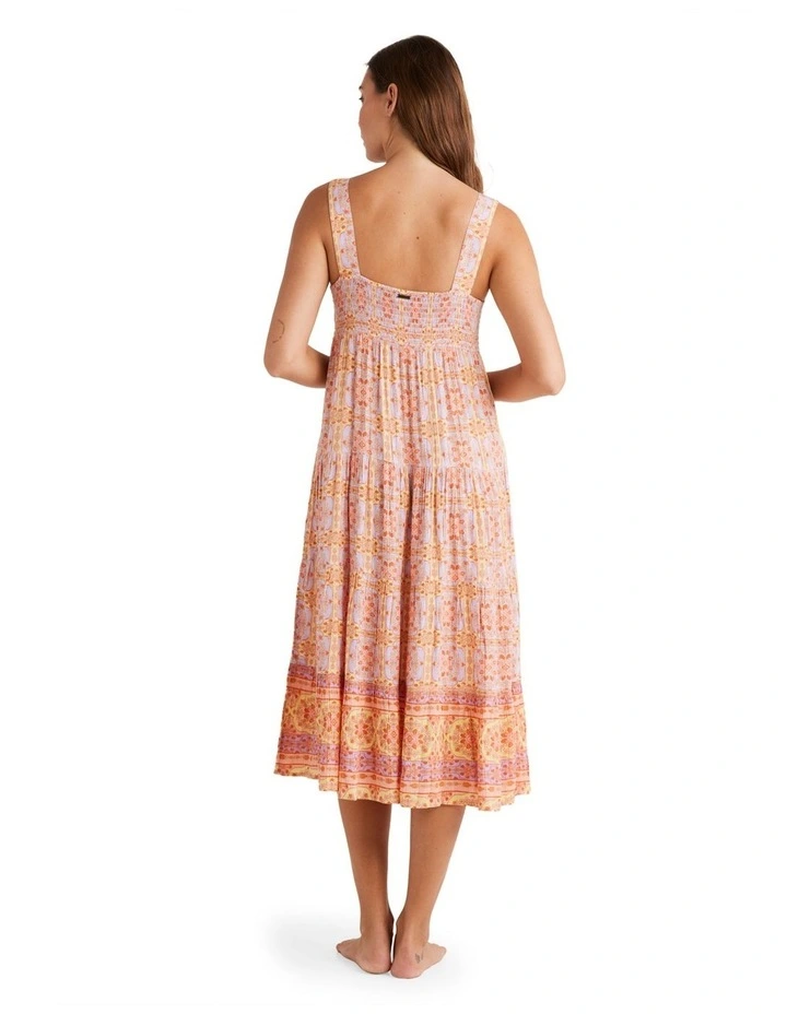Sunspirit Shine Midi Dress in Lilac