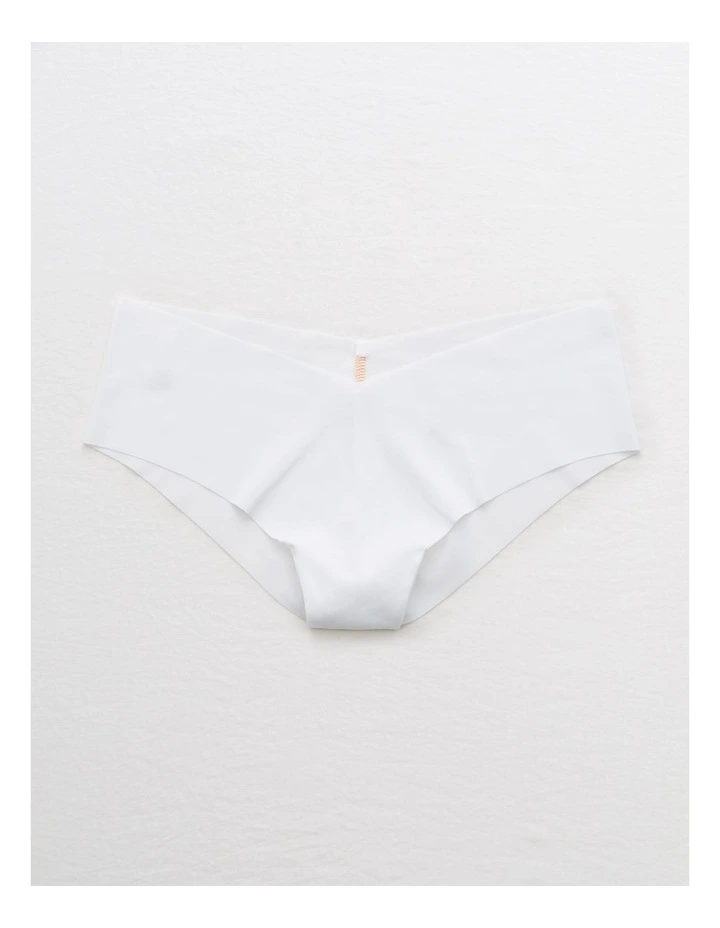 No Show Cheeky Underwear in White