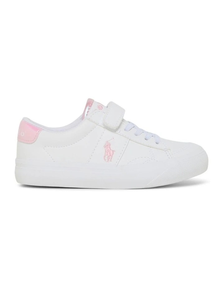 Riley Pre-School Youth Sneakers in White