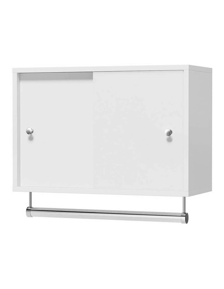 Wall Mounted Bathroom Storage Cabinet in White