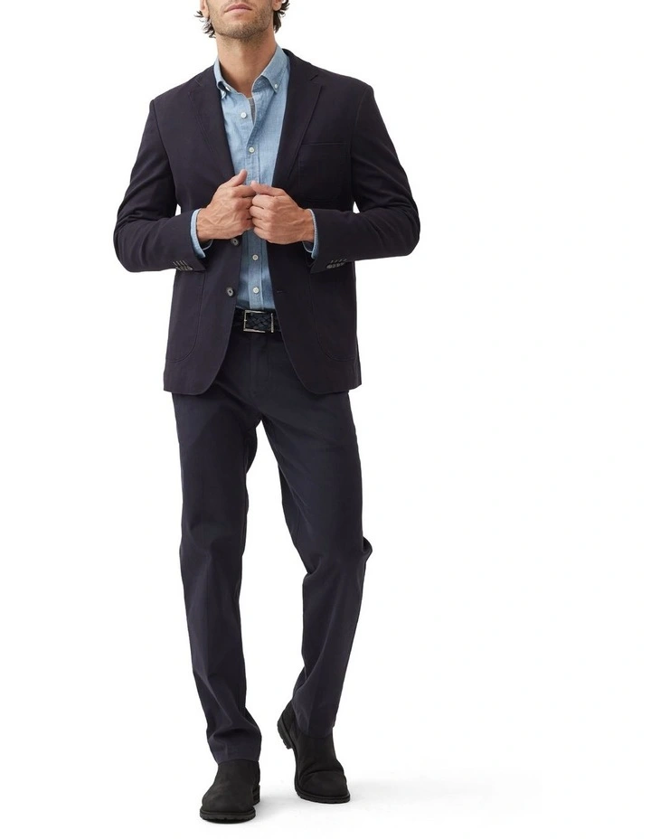 Fairton Sports Fit Jacket in Marine